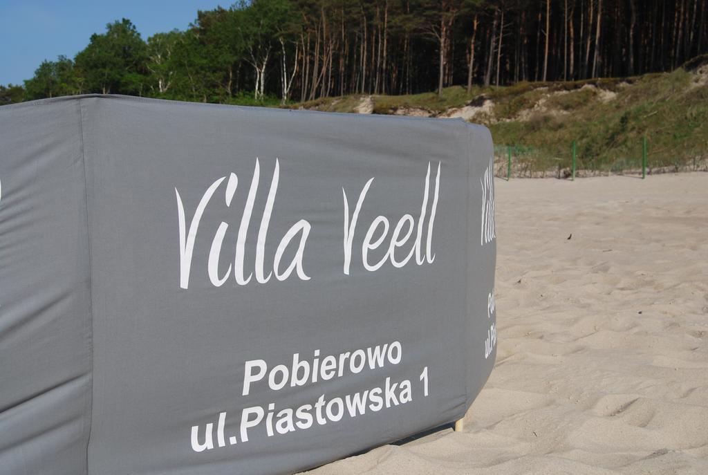 Villa Veell - Tylko 4 Minuty Od Pieknej Szerokiej Plazy Поберово Экстерьер фото